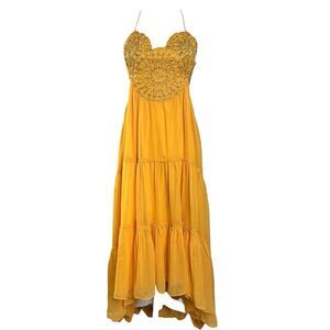 ASOS Yellow Maxi Dress